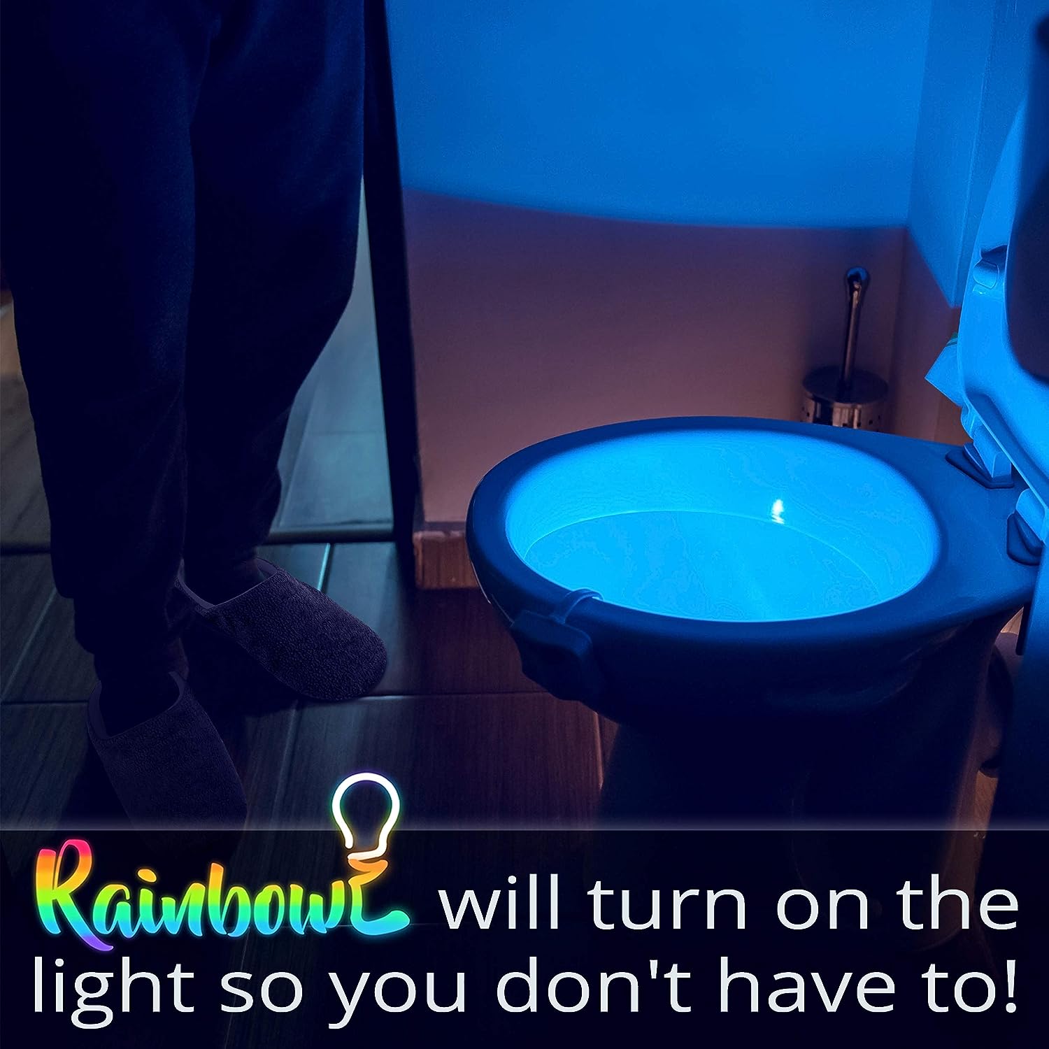 RainBowl Toilet Light with Motion Sensor - Unique Cool Gadget Review
