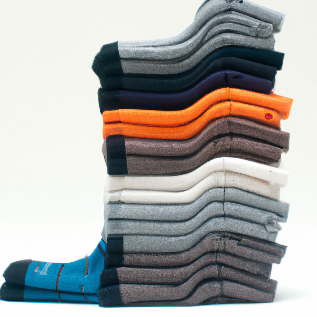 Amazon Essentials Mens Cotton Half Cushioned Crew Socks, 10 Pairs