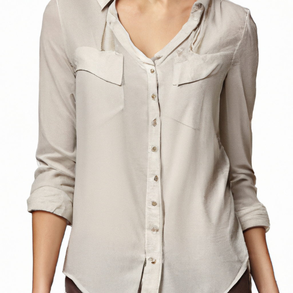 Amazon Essentials Womens Long-Sleeve Woven Blouse