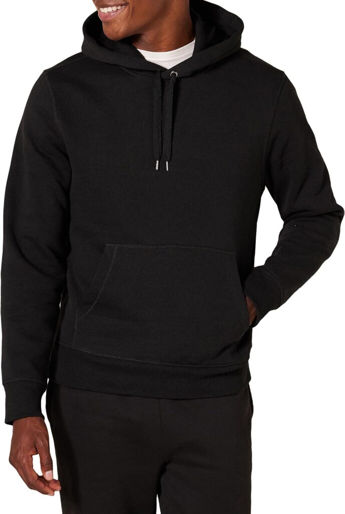 Amazon Essentials Mens Hooded Fleece Sweatshirt (Available in Big  Tall)