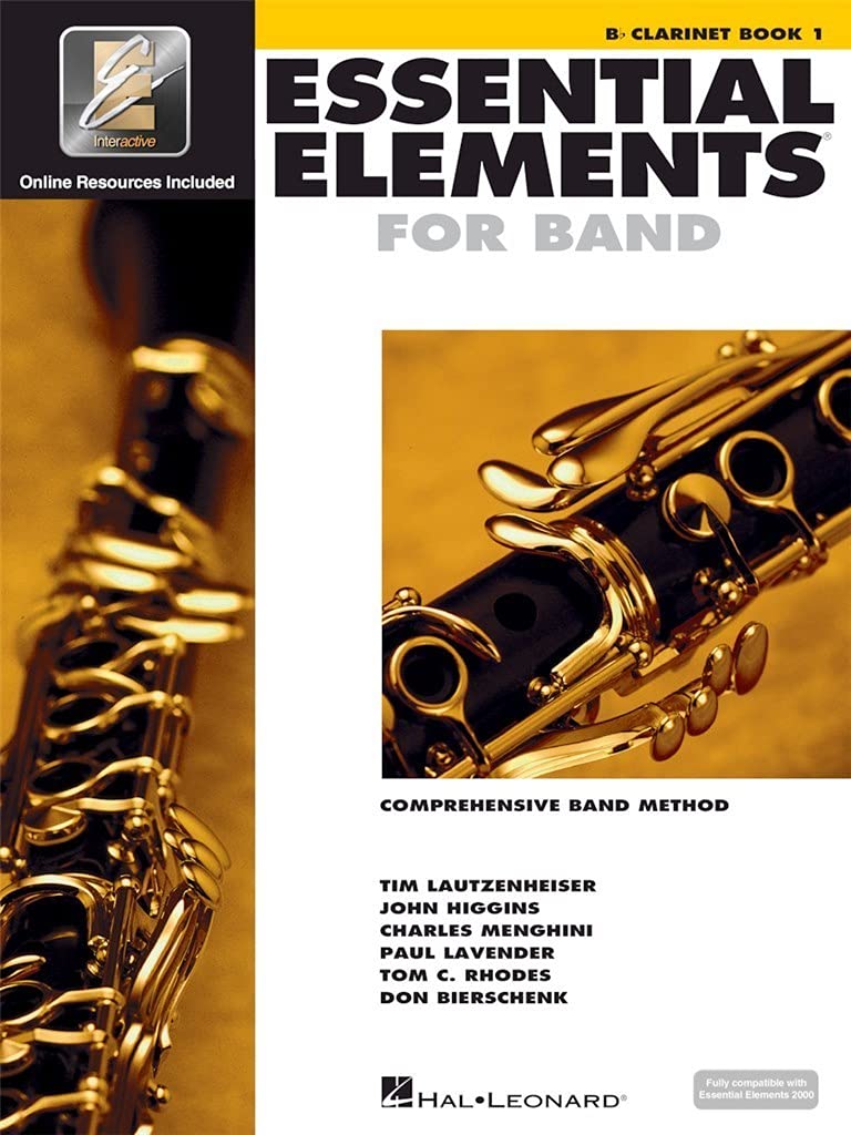 Essential Elements for Band - Bb Clarinet Book 1 with EEi (Book/Media Online)     Paperback – February 1, 1999